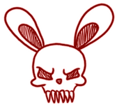 SNBX Rabbit skull logo